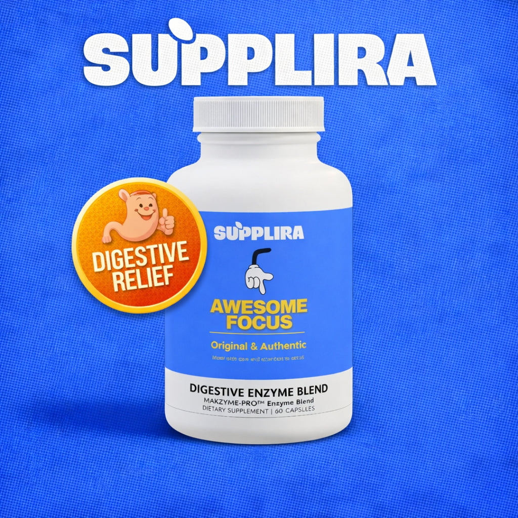 Digestive Enzyme Blend Supplement (60 Capsules)