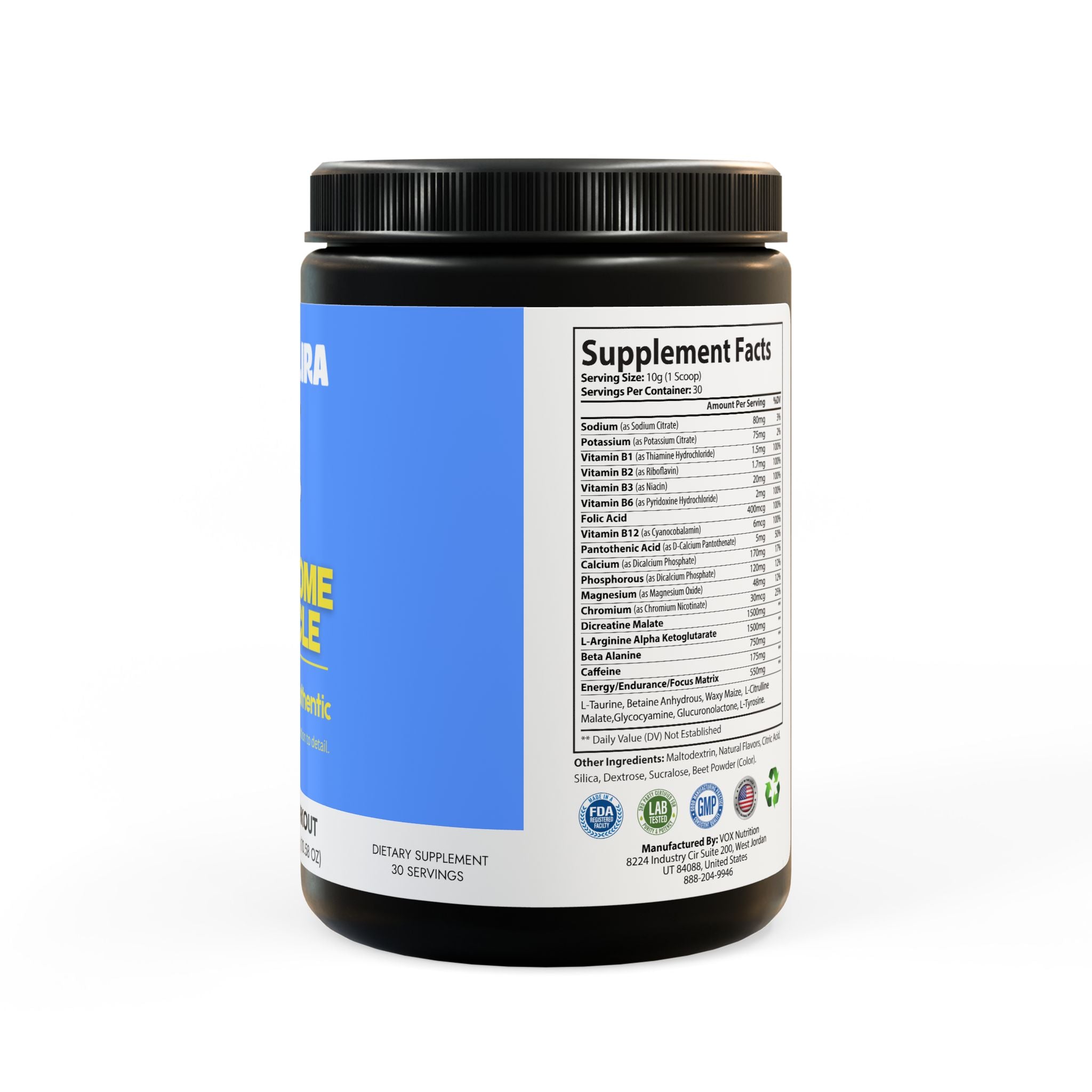 Pre-Workout Supplement, Watermelon (300g, 10.58oz)