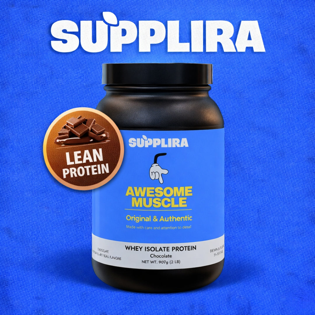 Whey Isolate Protein Supplement (907g, 2lb)