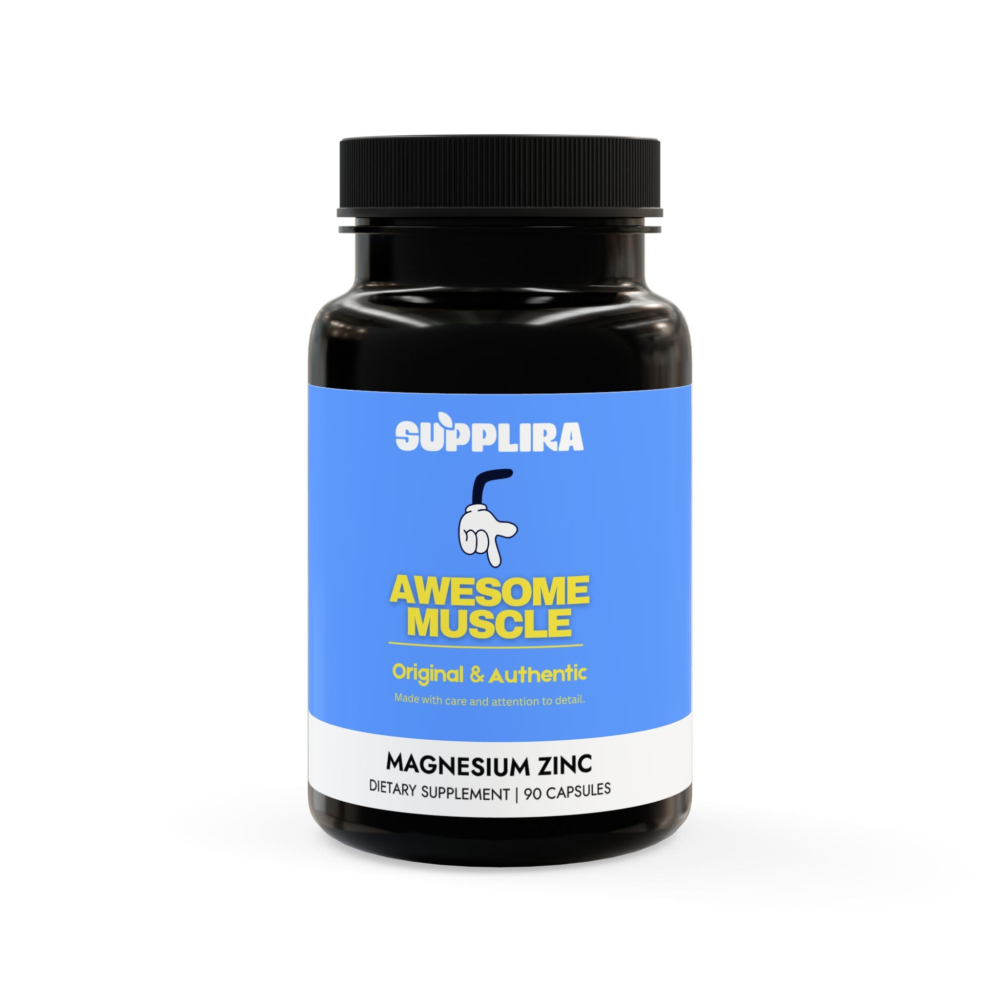 Magnesium Zinc Supplement (90 Capsules)