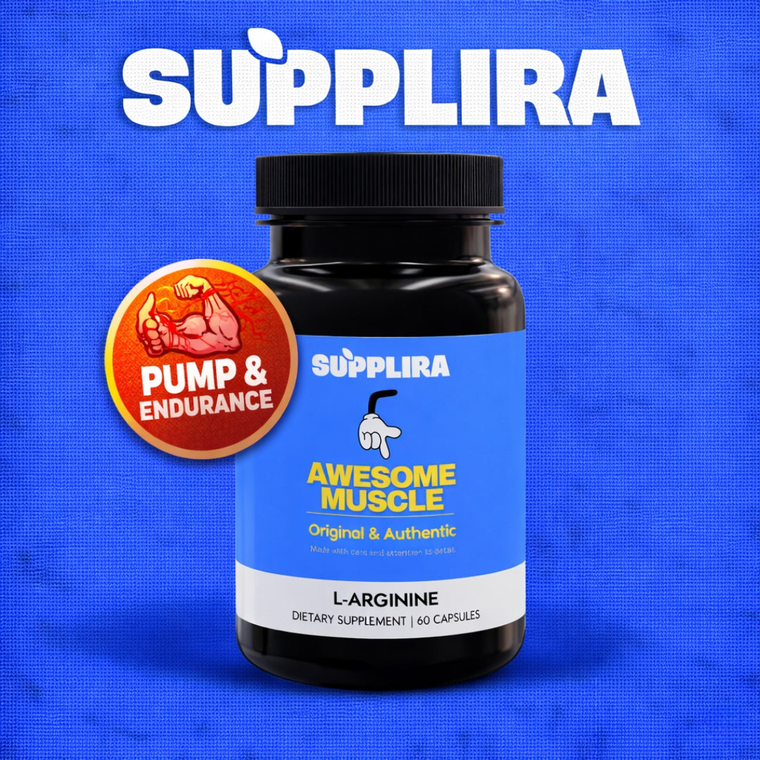 L-Arginine Supplement (60 Capsules)