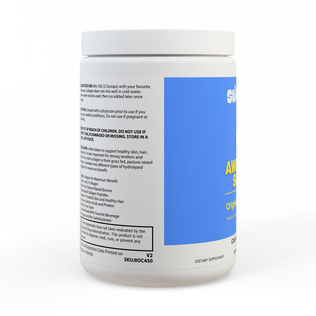 Collagen Peptides Type I & III Supplement (350g, 12.3oz)