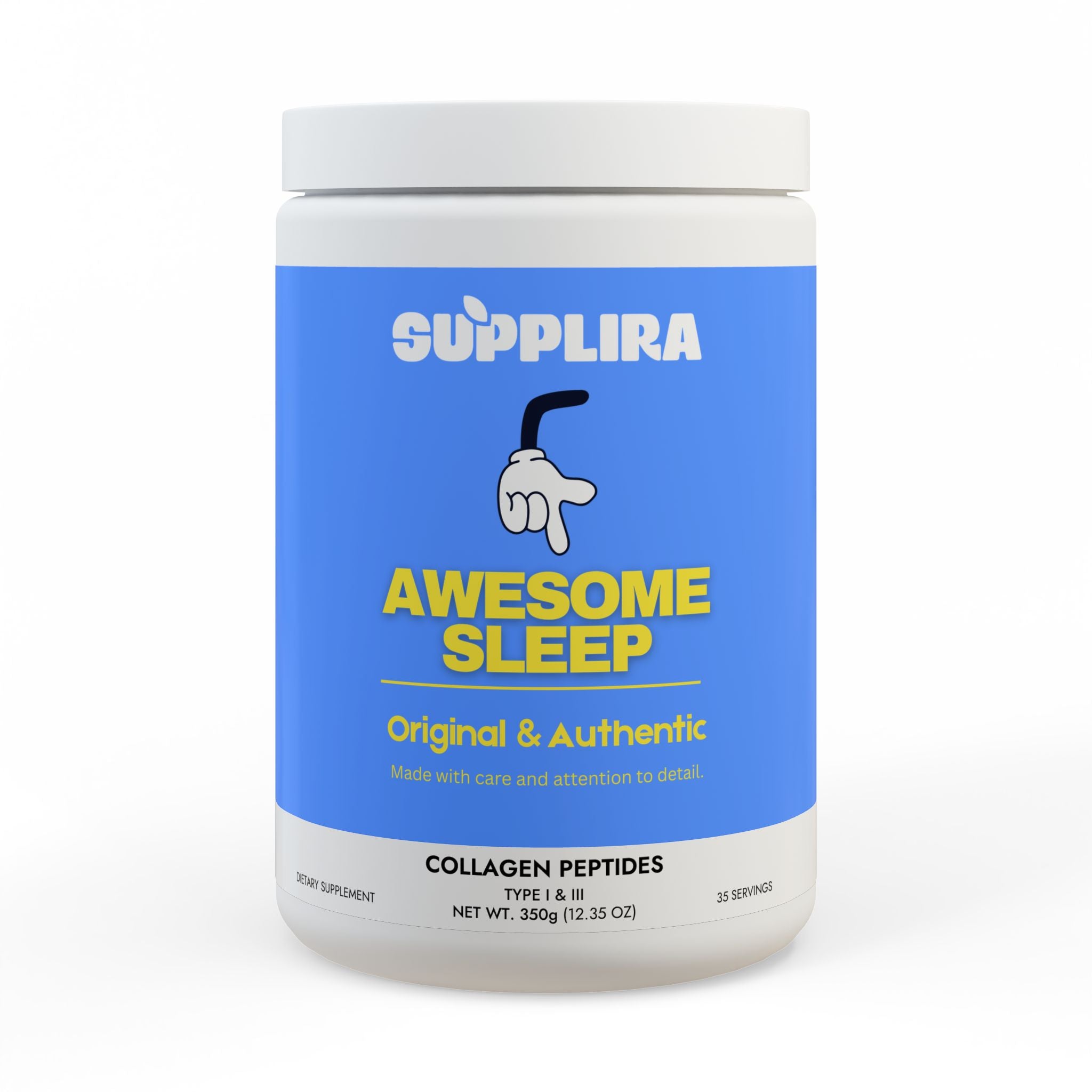 Collagen Peptides Type I & III Supplement (350g, 12.3oz)