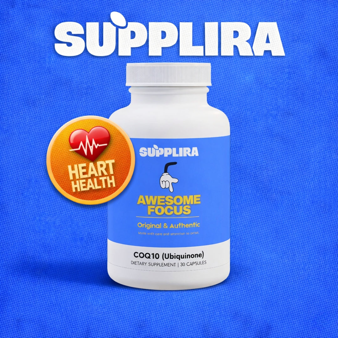 CoQ10 (Ubiquinone) Supplement (30 Capsules)
