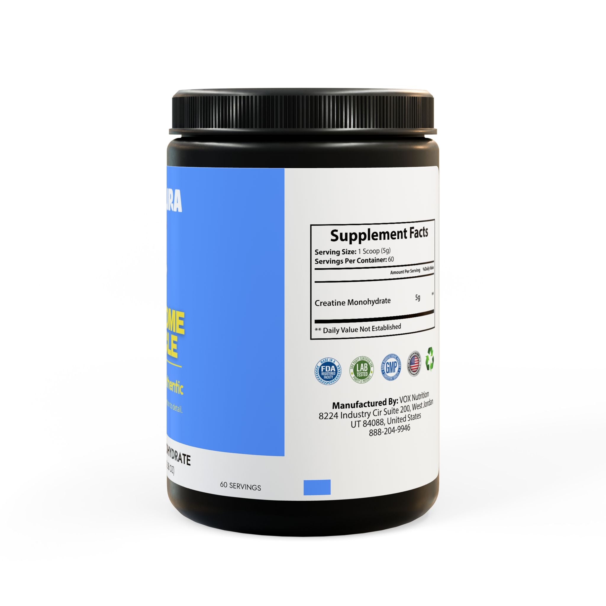 Creatine Monohydrate Supplement (300g, 10.58oz)